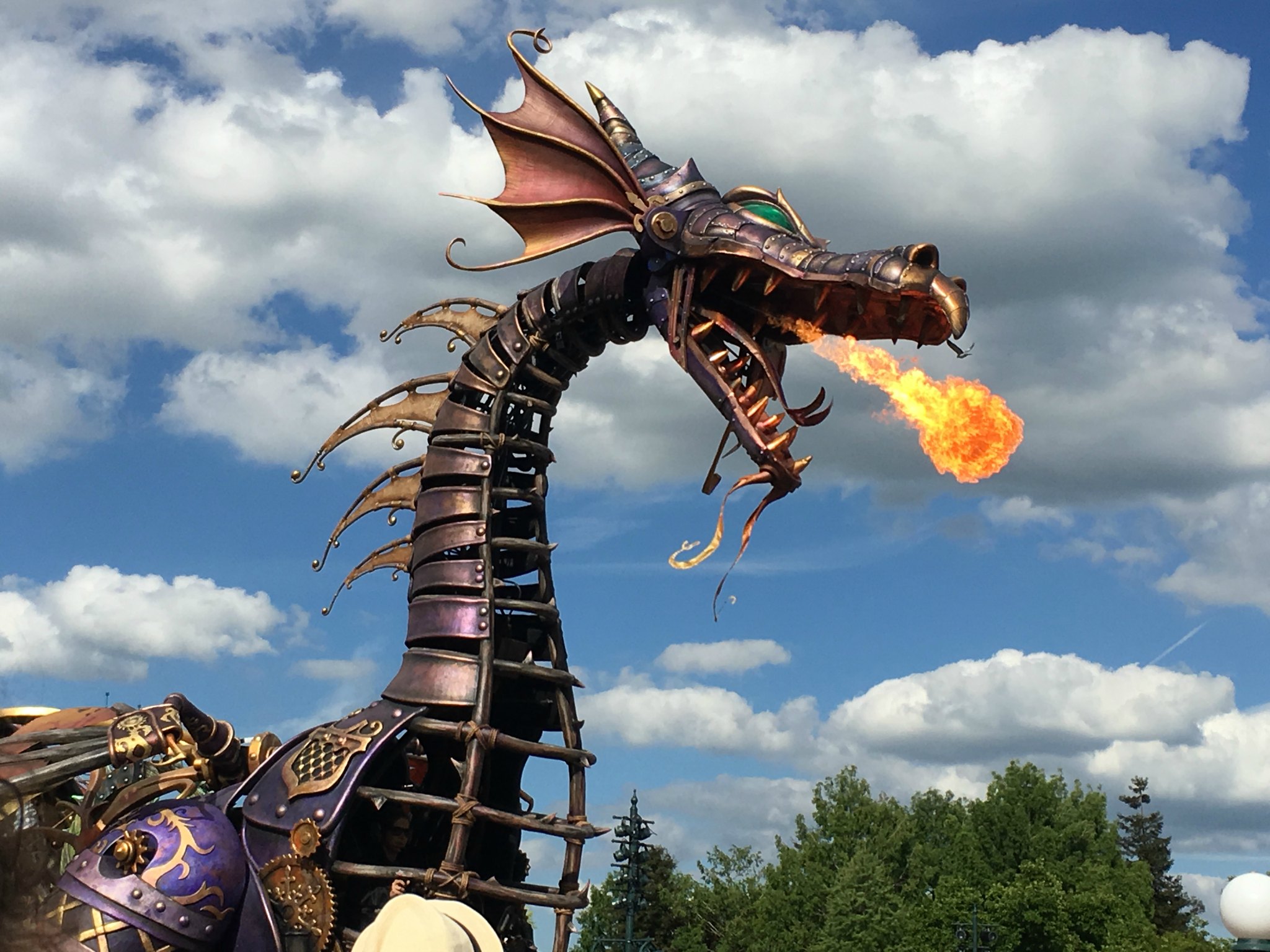 Disney parade dragon 